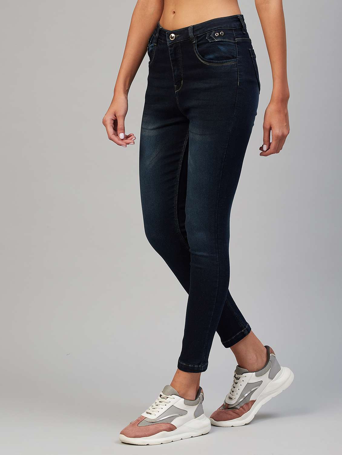 women high rise jeggings - 19471059 -  Standard Image - 1
