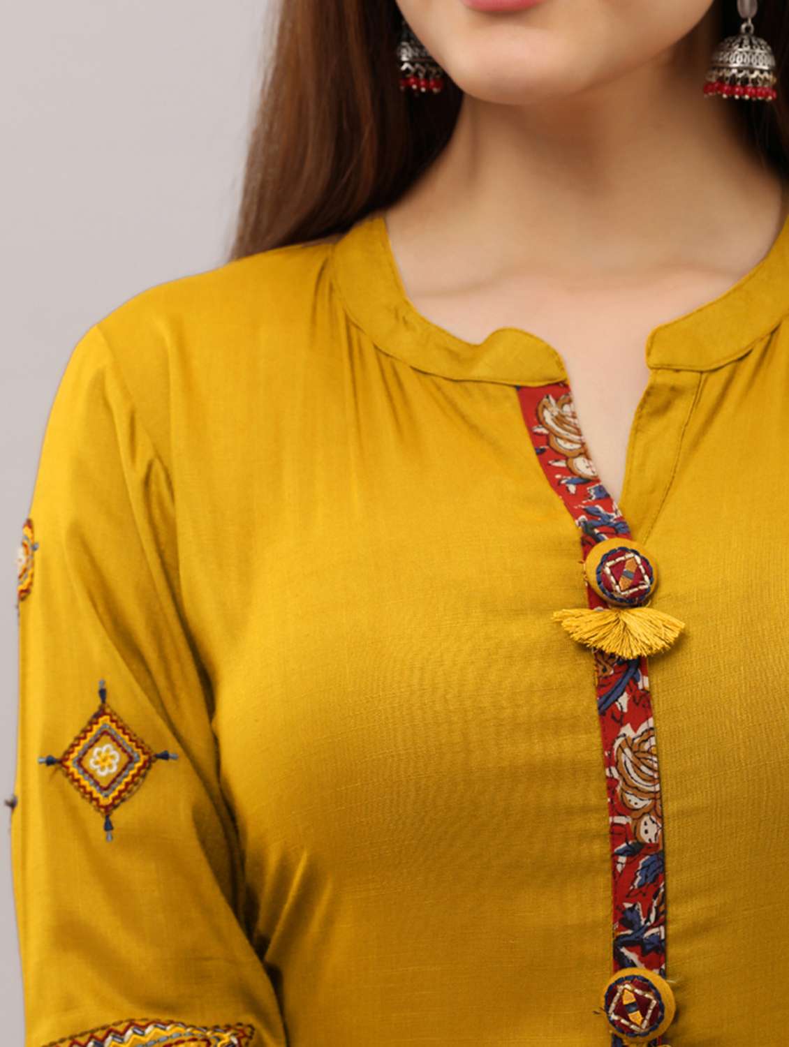 women's straight kurta - 19471462 - Standard Image - 6