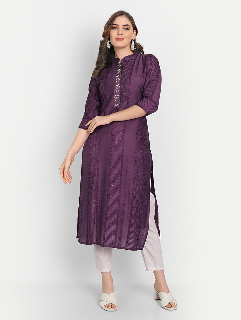 women's straight kurta - 19472115 - Zoom Image - 0