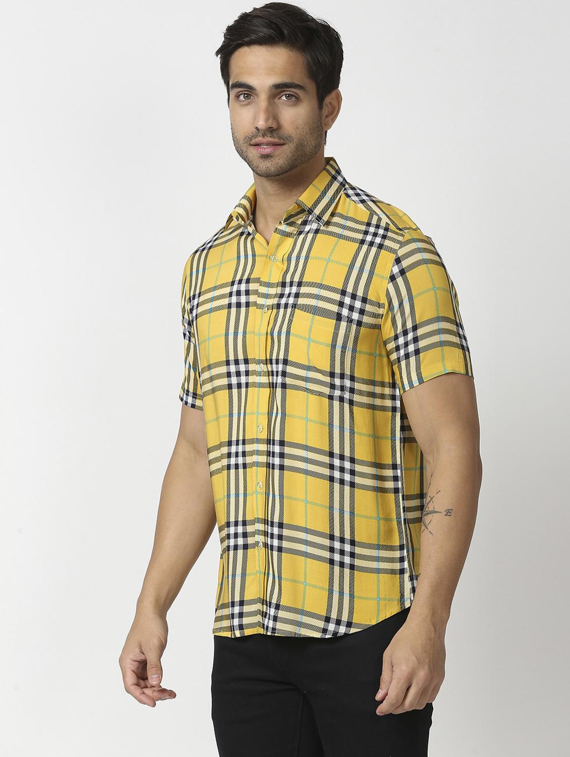 mens checks casual shirt - 19472793 -  Standard Image - 1