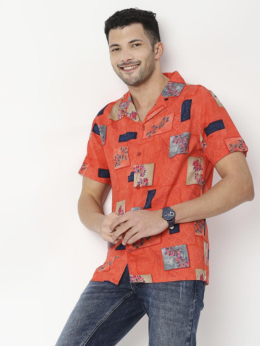 mens florals casual shirt - 19472841 -  Standard Image - 1