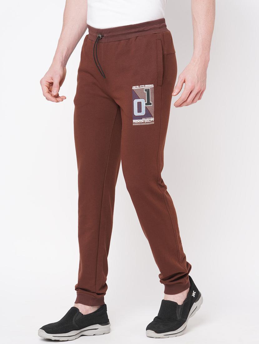 printed full length track pant - 19473033 - Standard Image - 1