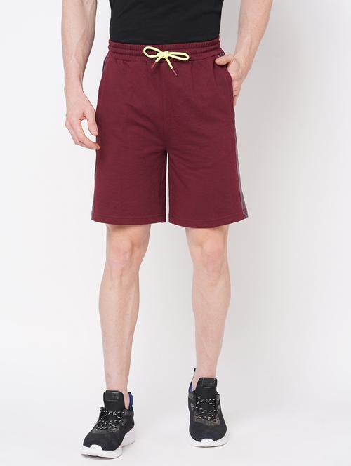 printed cotton shorts - 19473072 - Standard Image - 0