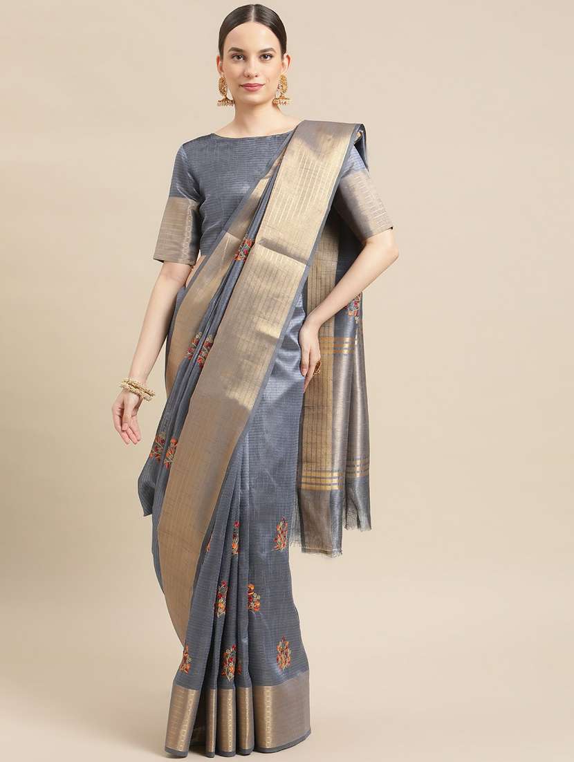 women's banarasi saree with blouse