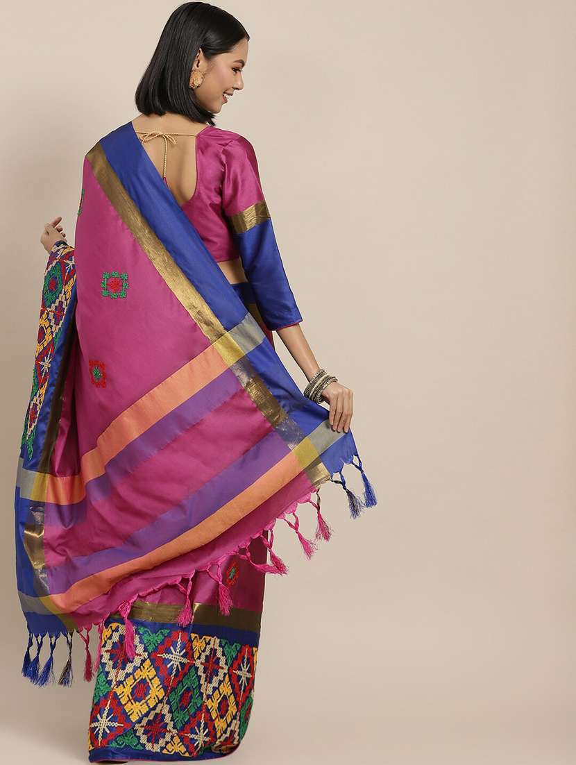 women's embroidered saree - 19473370 -  Standard Image - 1
