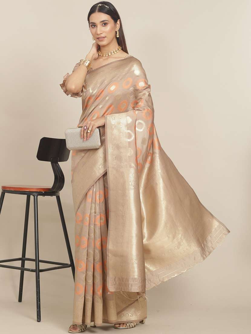 women's banarasi saree with blouse