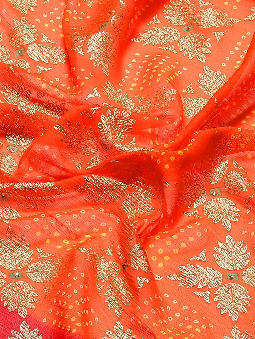 self design printed saree - 19473574 - Standard Image - 4