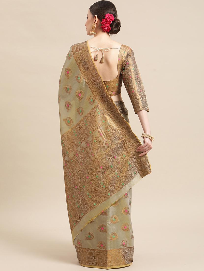 self design printed saree - 19473678 -  Standard Image - 1