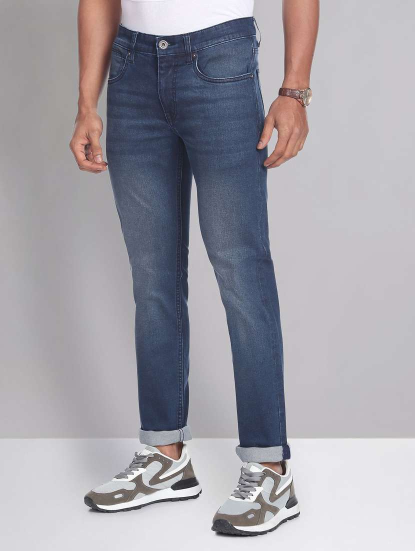 mens slim fit plain jeans - 19475095 -  Standard Image - 1