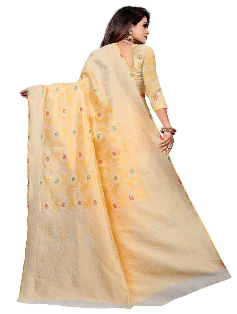 women's banarasi saree with blouse - 19475888 -  Standard Image - 1