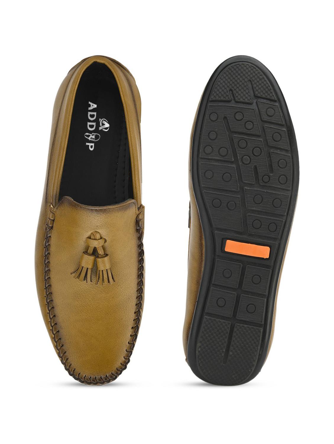 yellow patent leather slip on loafers - 19481098 -  Standard Image - 1