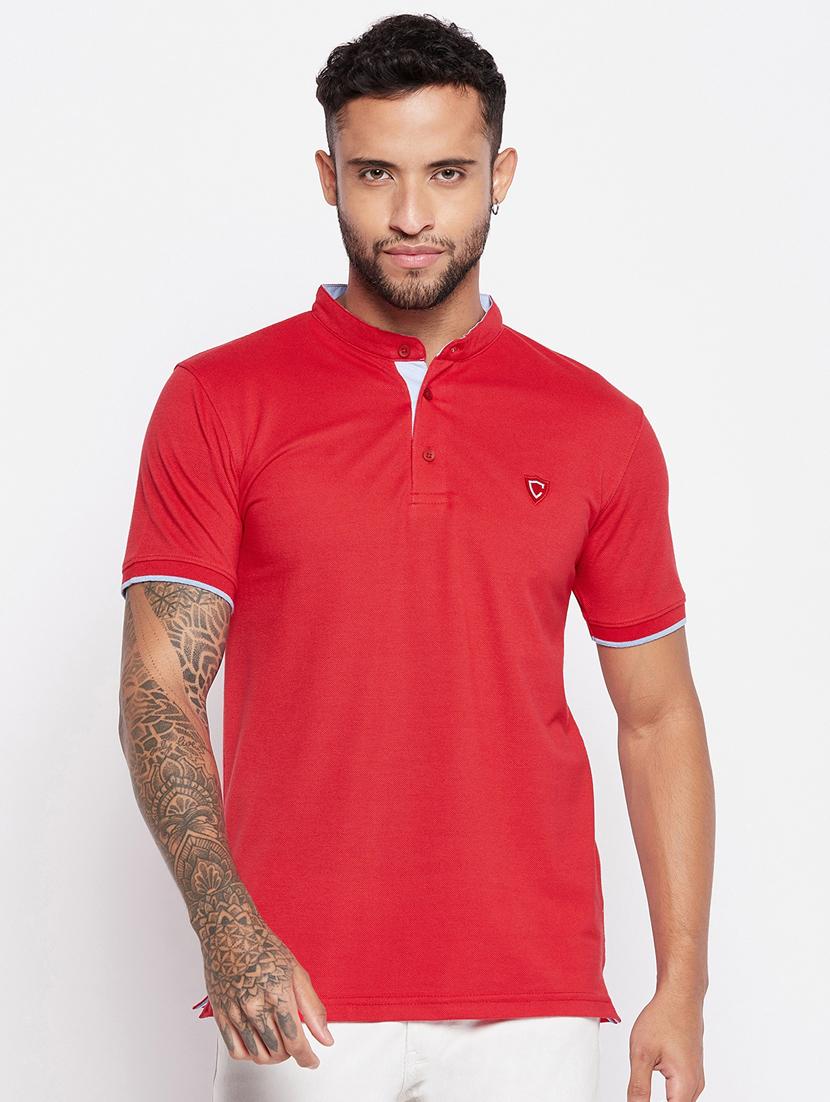 red solid t-shirt - 19481149 - Zoom Image - 0