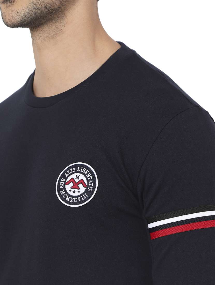 navy blue cotton sweatshirt - 19481157 - Standard Image - 4