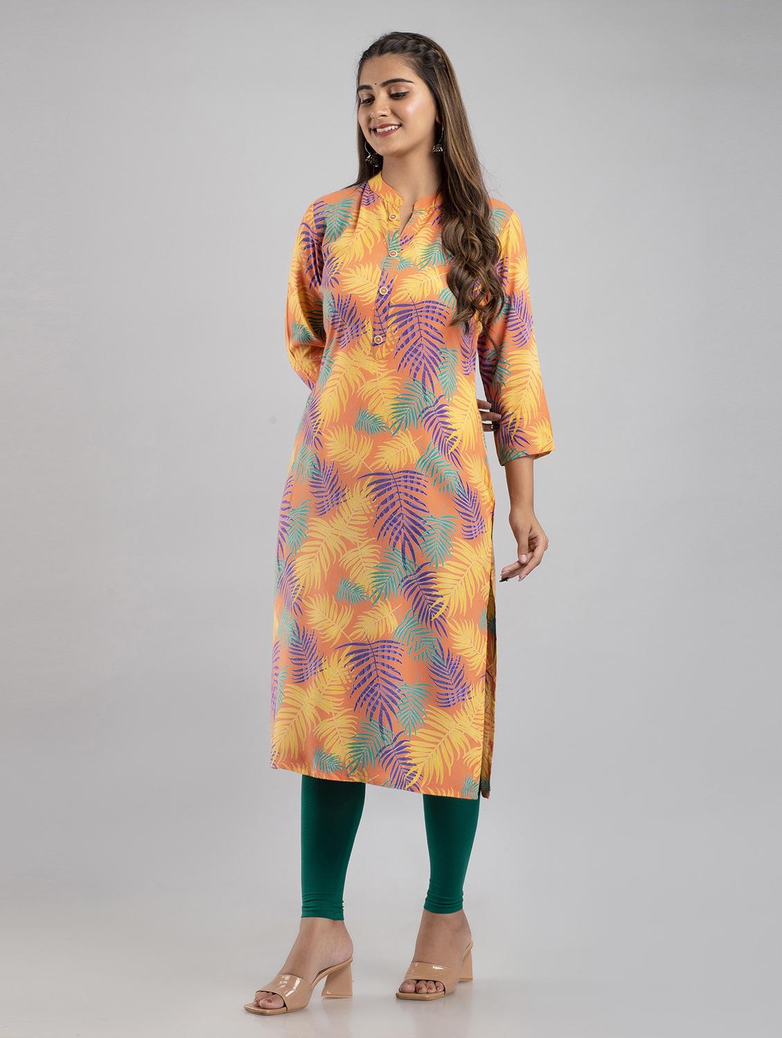 women's straight kurta - 19481852 - Standard Image - 1