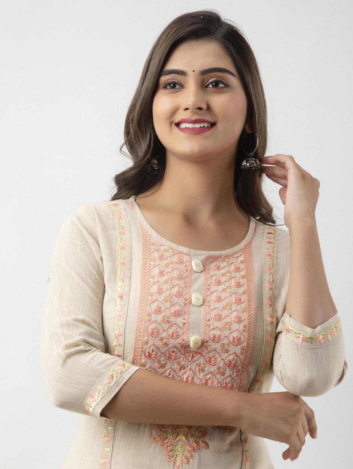 women's a-line kurta - 19481911 - Standard Image - 4