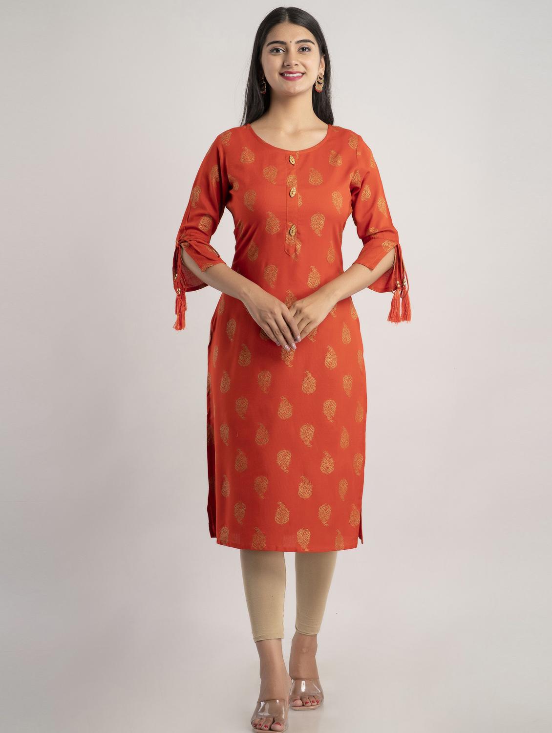 women's straight kurta