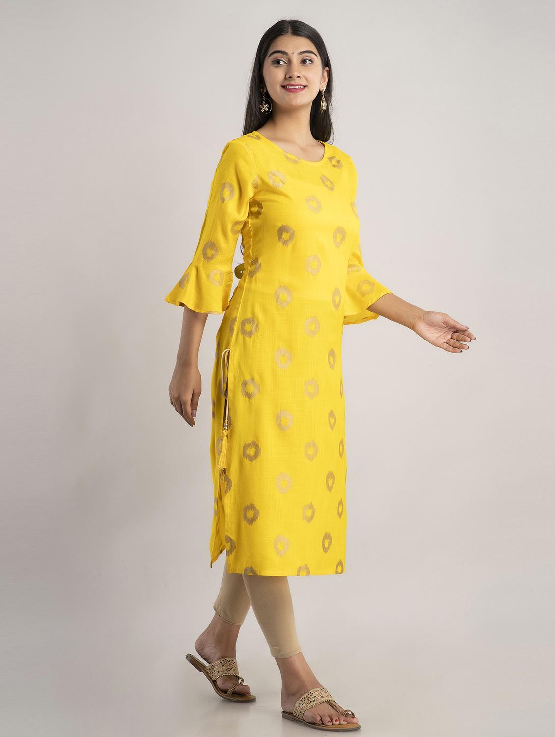women's straight kurta - 19481935 - Standard Image - 1