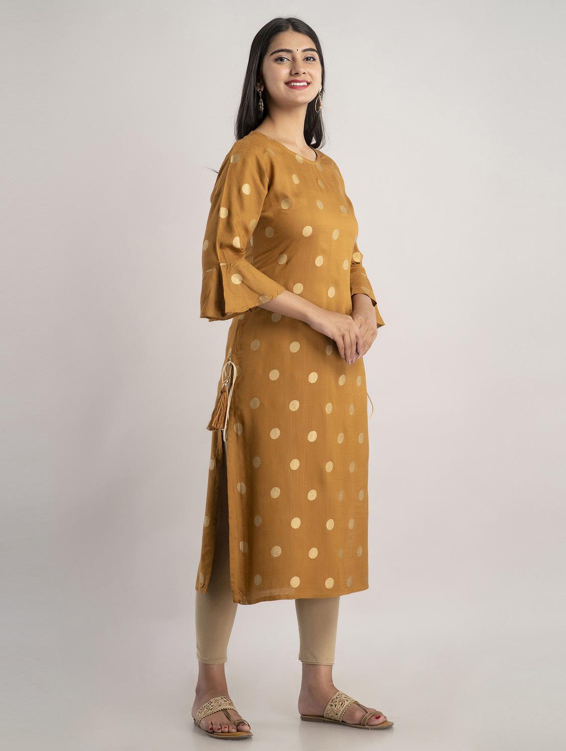 women's straight kurta - 19481936 - Standard Image - 1