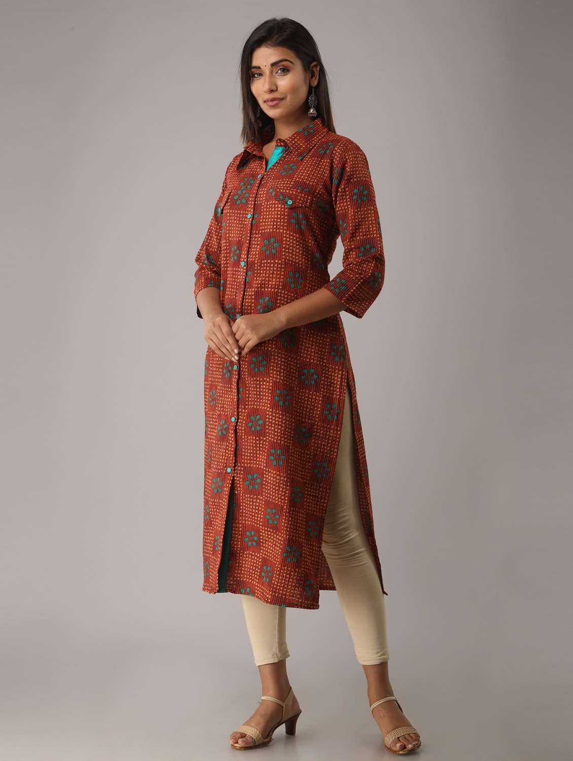 women's a-line kurta - 19481949 -  Standard Image - 1