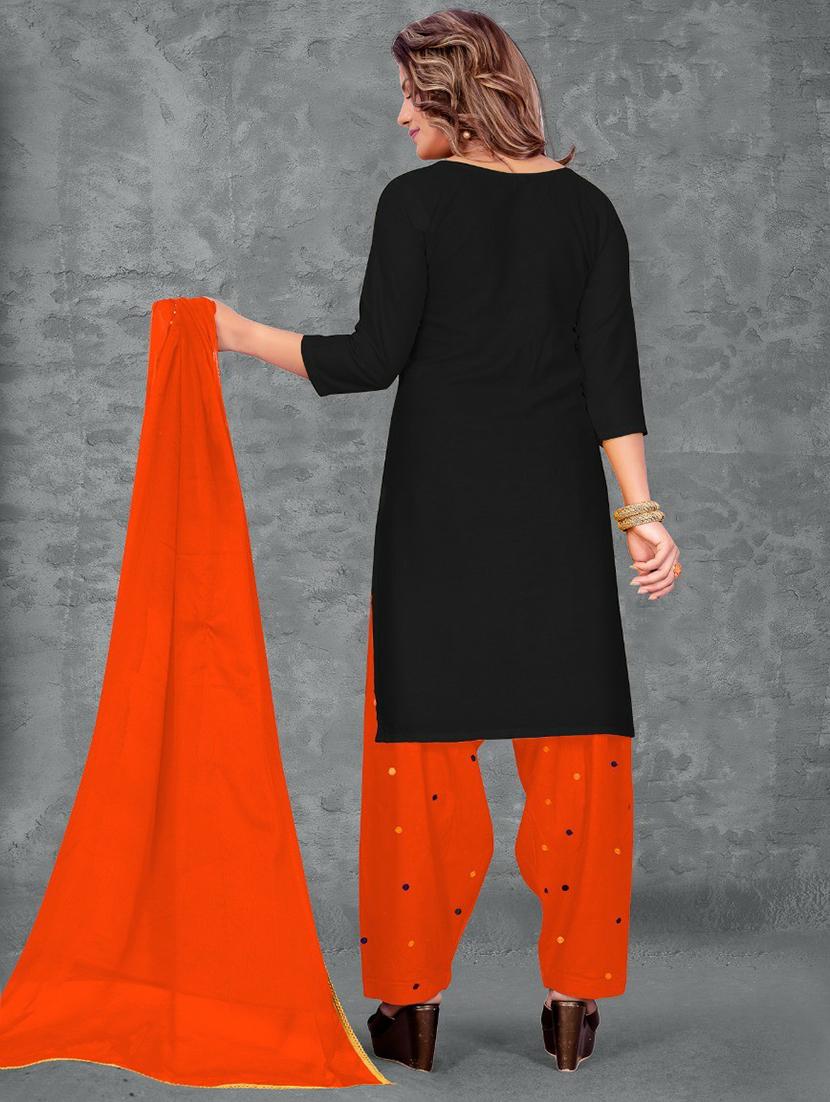 self design kurta salwar set - 19482618 - Standard Image - 1