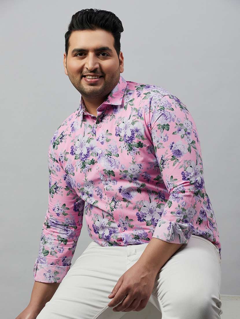mens florals casual shirt - 19482868 - Standard Image - 4