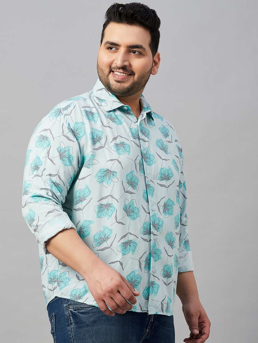 mens florals casual shirt - 19482875 -  Standard Image - 1