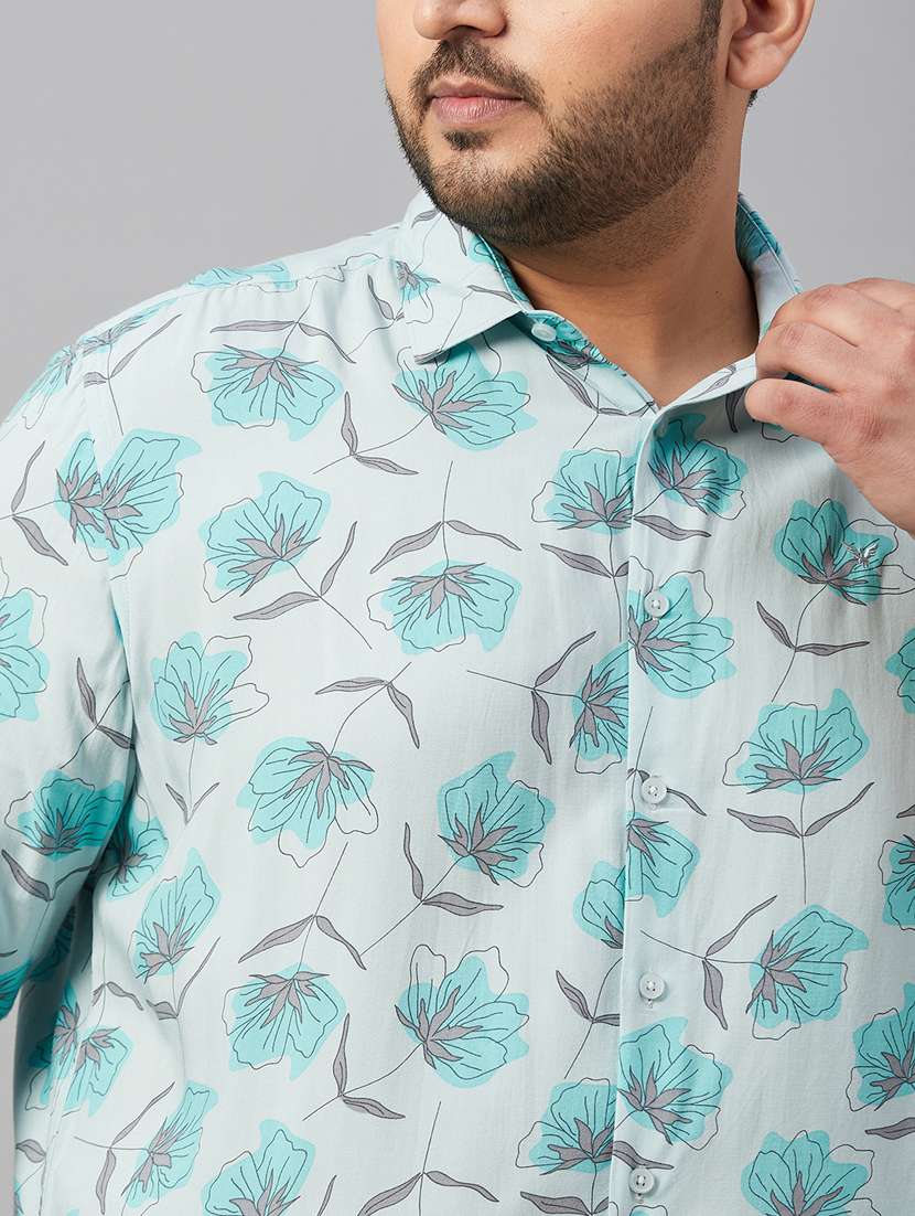 mens florals casual shirt - 19482875 -  Standard Image - 6