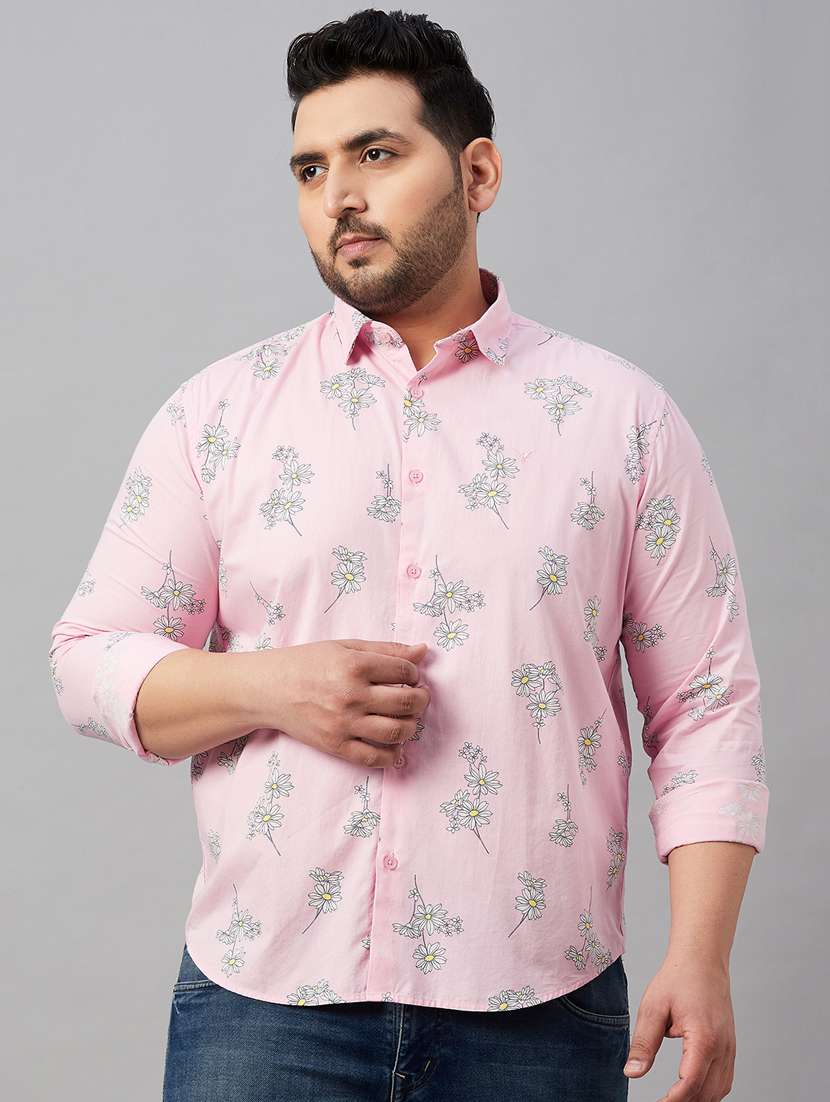 mens florals casual shirt