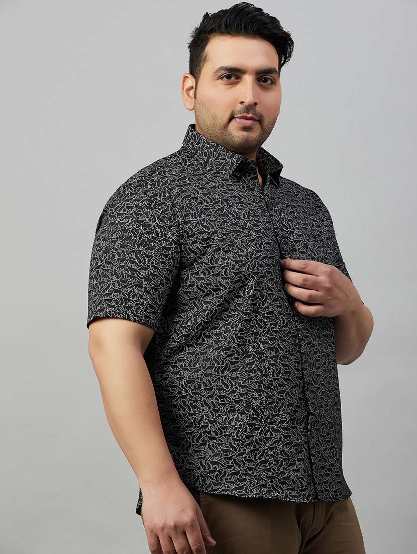 mens printed casual shirt - 19482912 -  Standard Image - 1