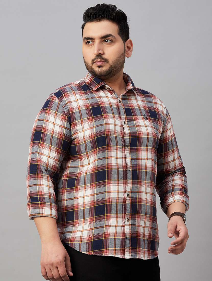mens checks casual shirt - 19482920 -  Standard Image - 1