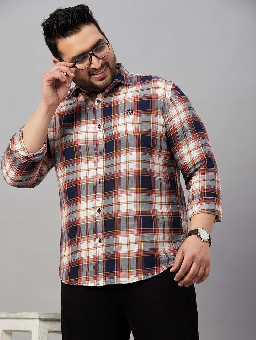 mens checks casual shirt - 19482920 -  Standard Image - 4