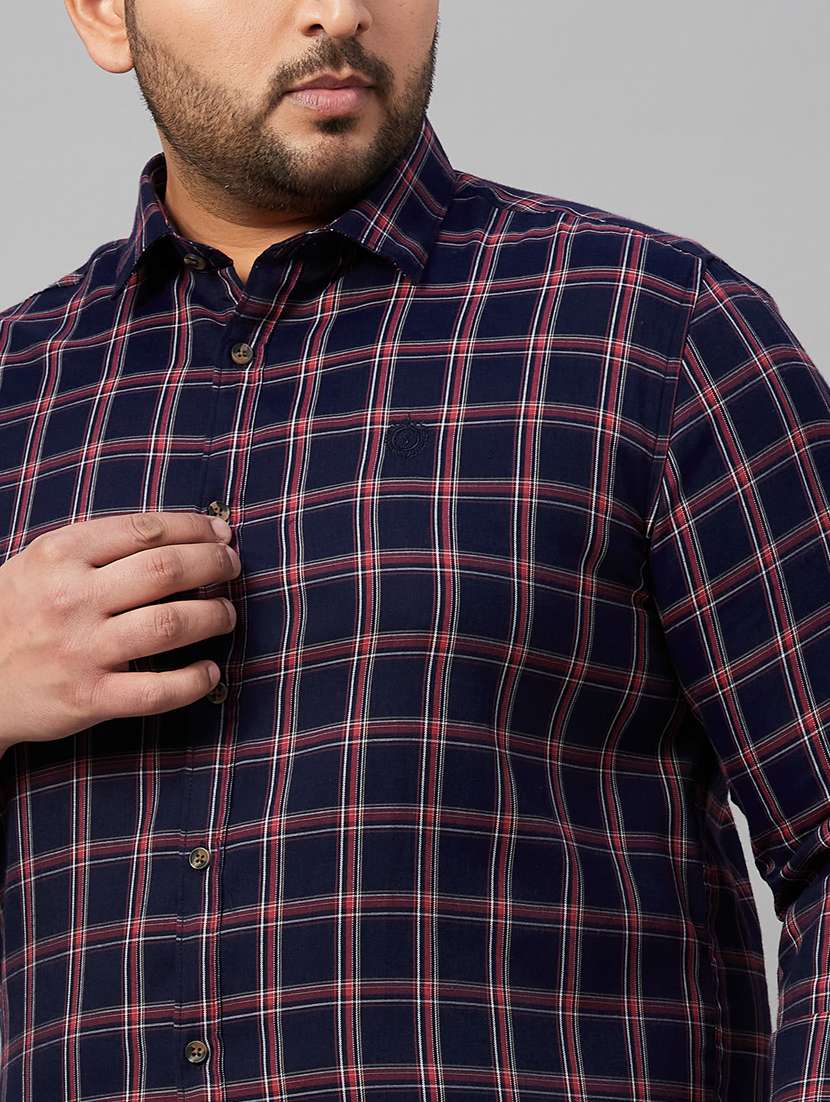 mens checks casual shirt - 19482929 - Standard Image - 6