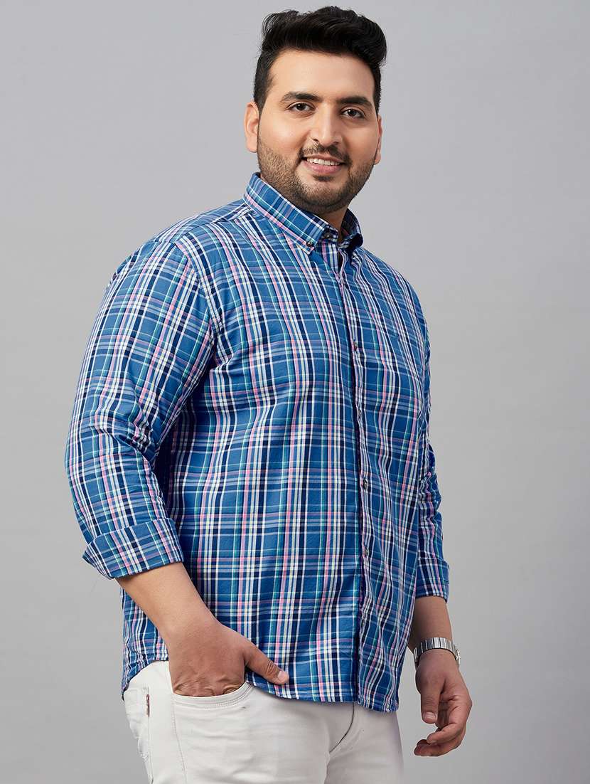 mens checks casual shirt - 19482932 -  Standard Image - 1
