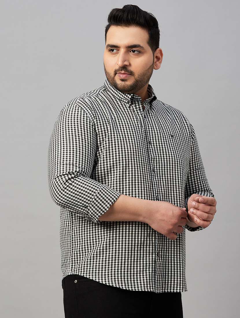 mens checks casual shirt - 19482934 -  Standard Image - 1