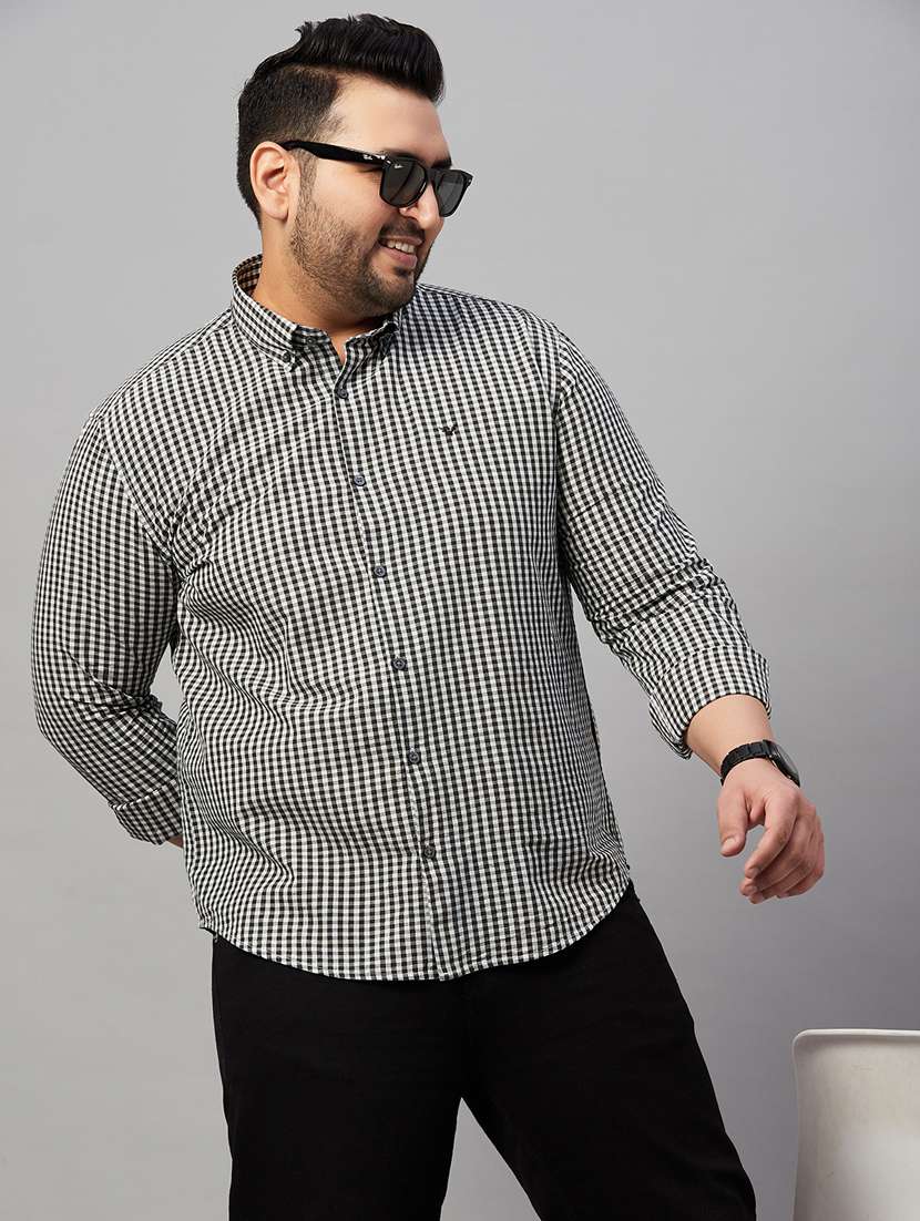 mens checks casual shirt - 19482934 -  Standard Image - 4