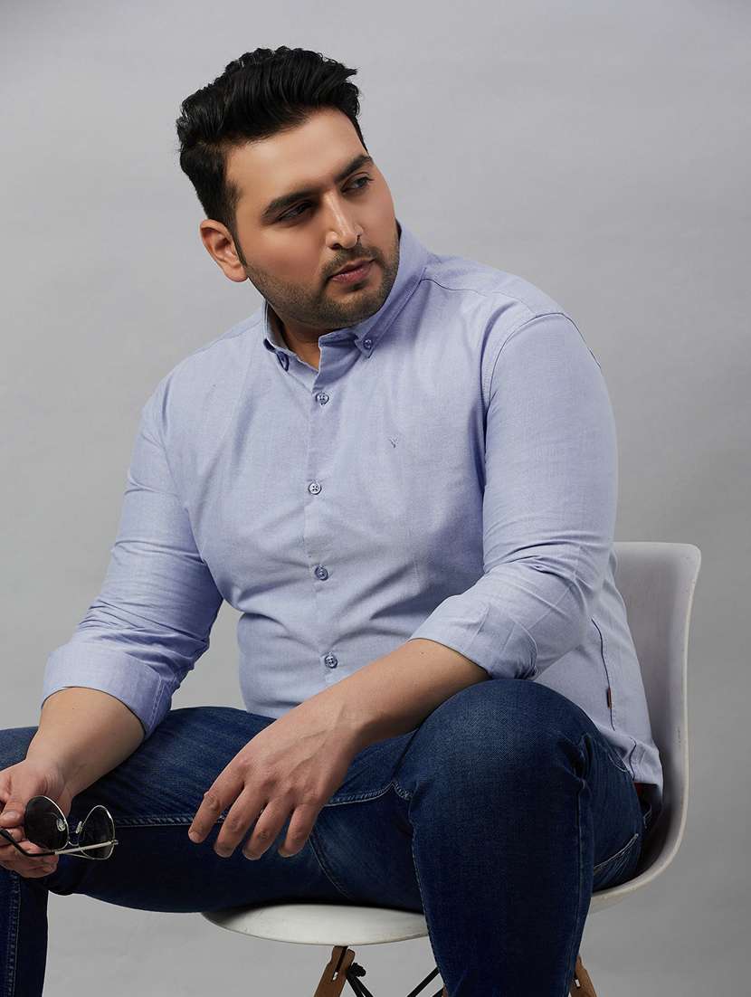 mens solid casual shirt - 19482936 -  Standard Image - 4