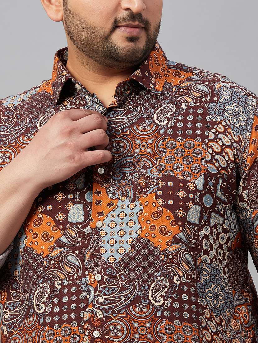 mens printed casual shirt - 19482976 -  Standard Image - 6