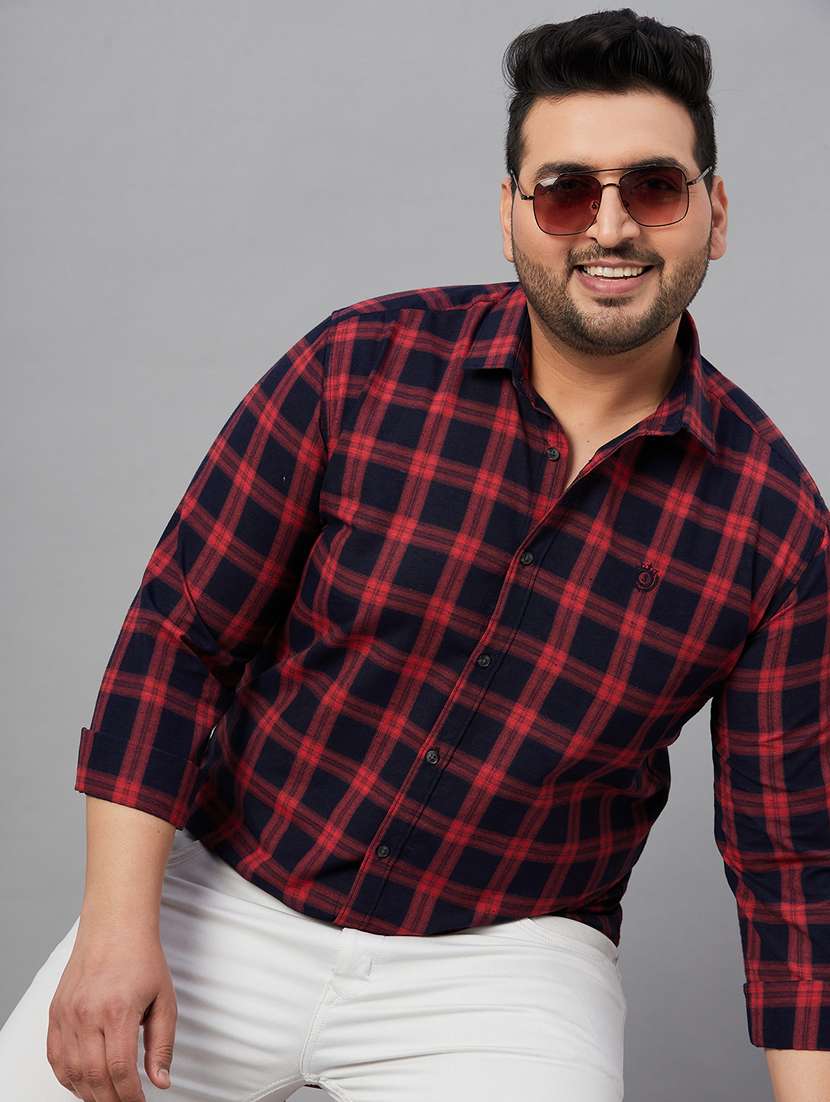 mens checks casual shirt - 19482980 -  Standard Image - 4