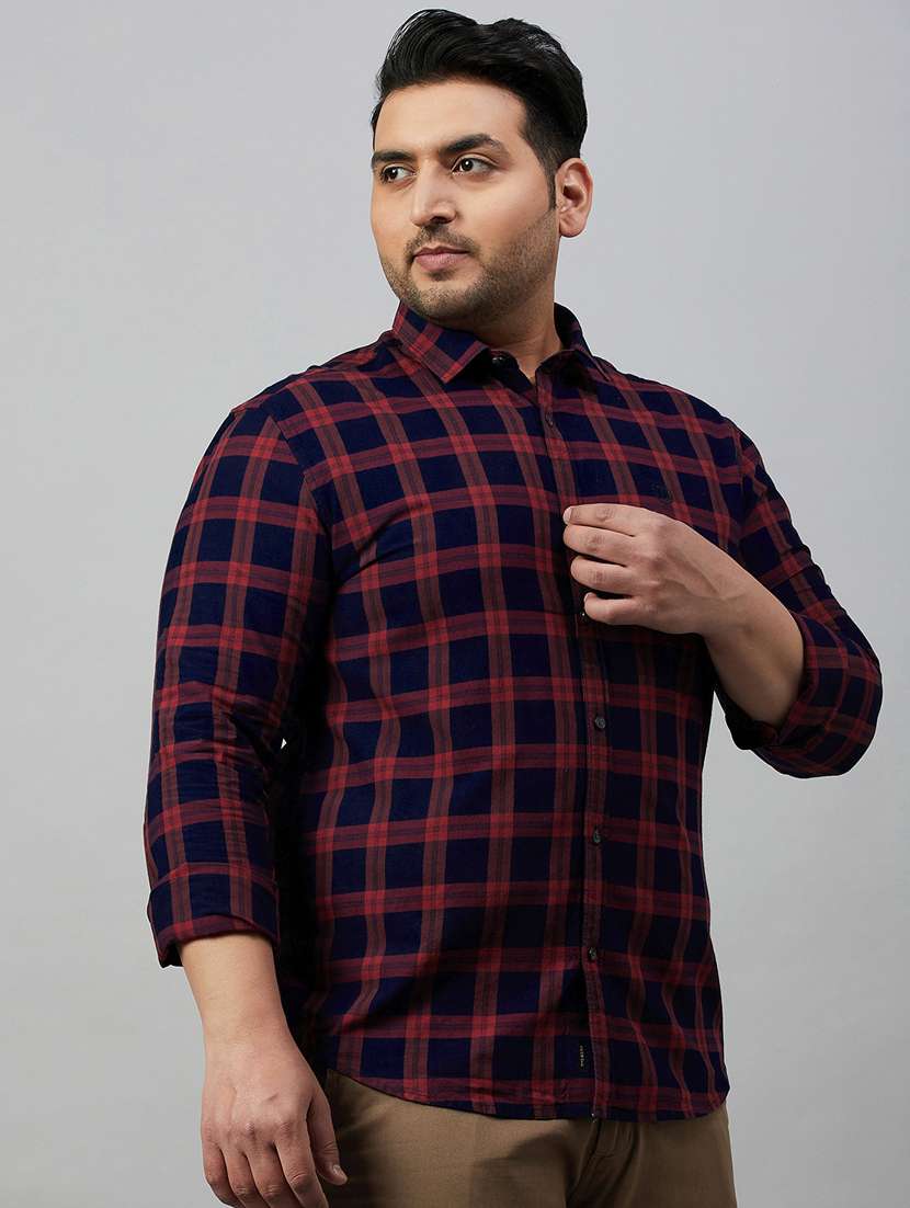 mens checks casual shirt - 19482987 -  Standard Image - 1
