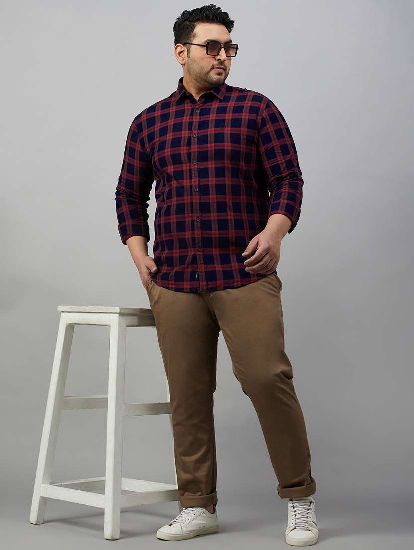 mens checks casual shirt - 19482987 -  Standard Image - 4