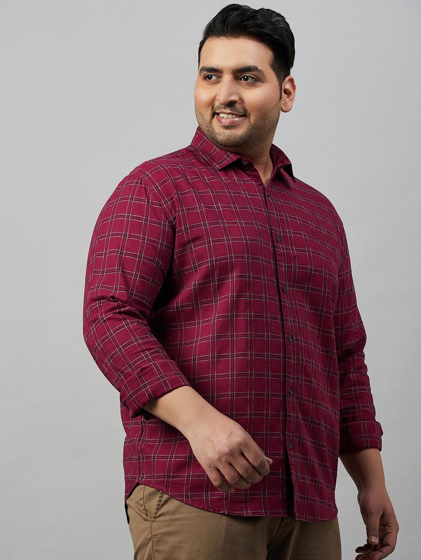 mens checks casual shirt - 19482990 - Standard Image - 1