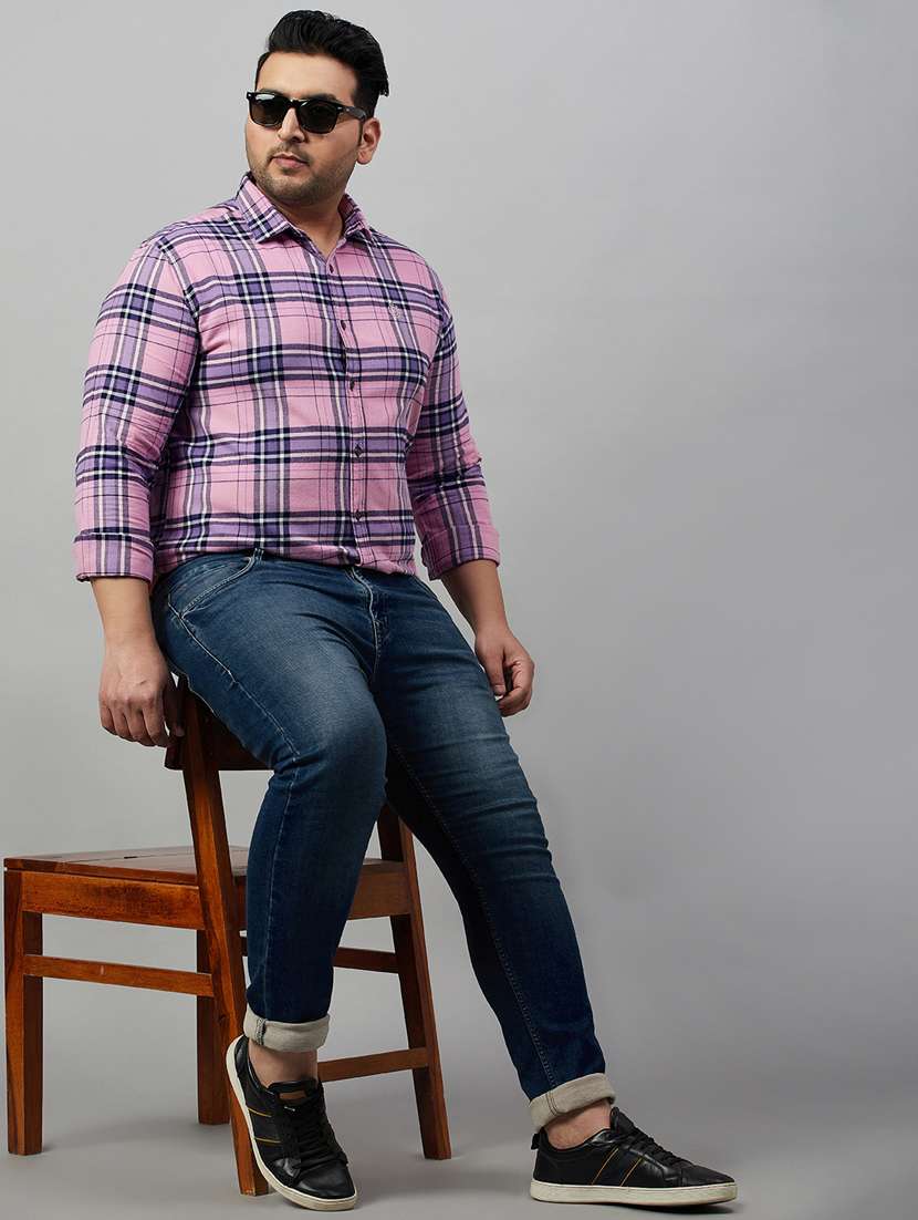 mens checks casual shirt - 19482991 -  Standard Image - 4