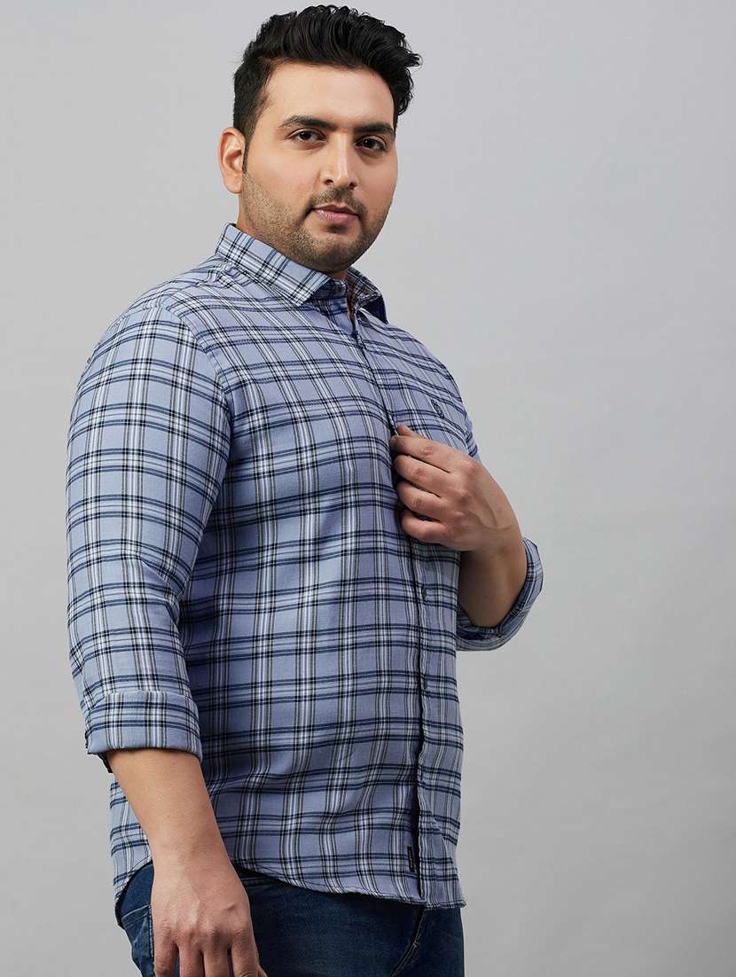 mens checks casual shirt - 19482992 -  Standard Image - 1