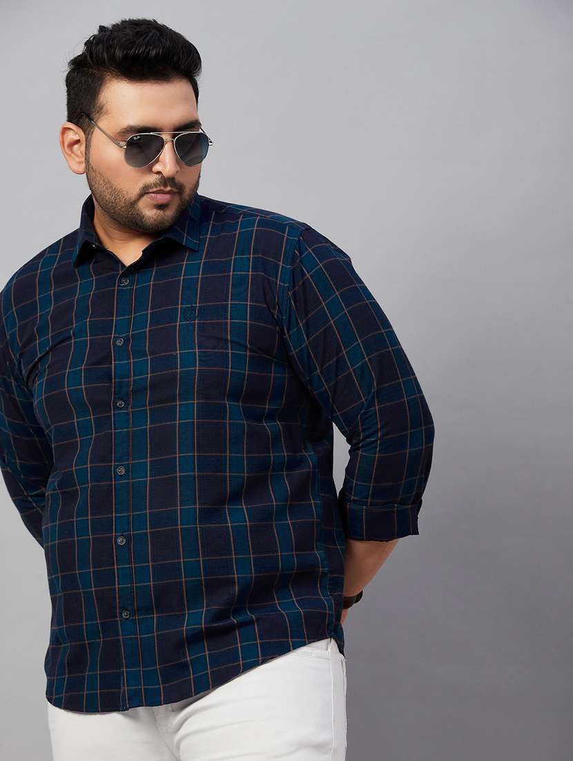 mens checks casual shirt - 19482993 -  Standard Image - 4