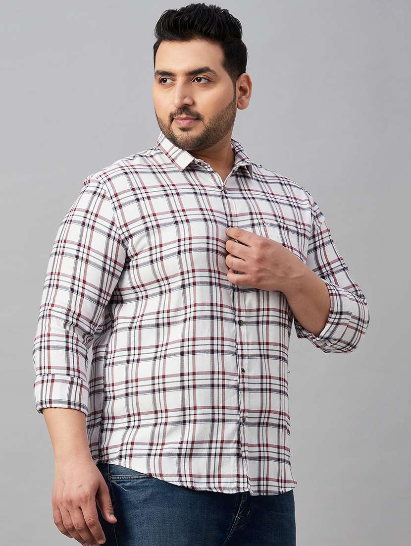 mens checks casual shirt - 19482995 -  Standard Image - 1