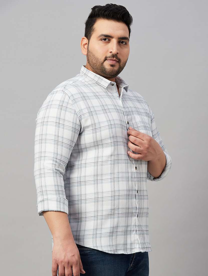 mens checks casual shirt - 19482996 -  Standard Image - 1