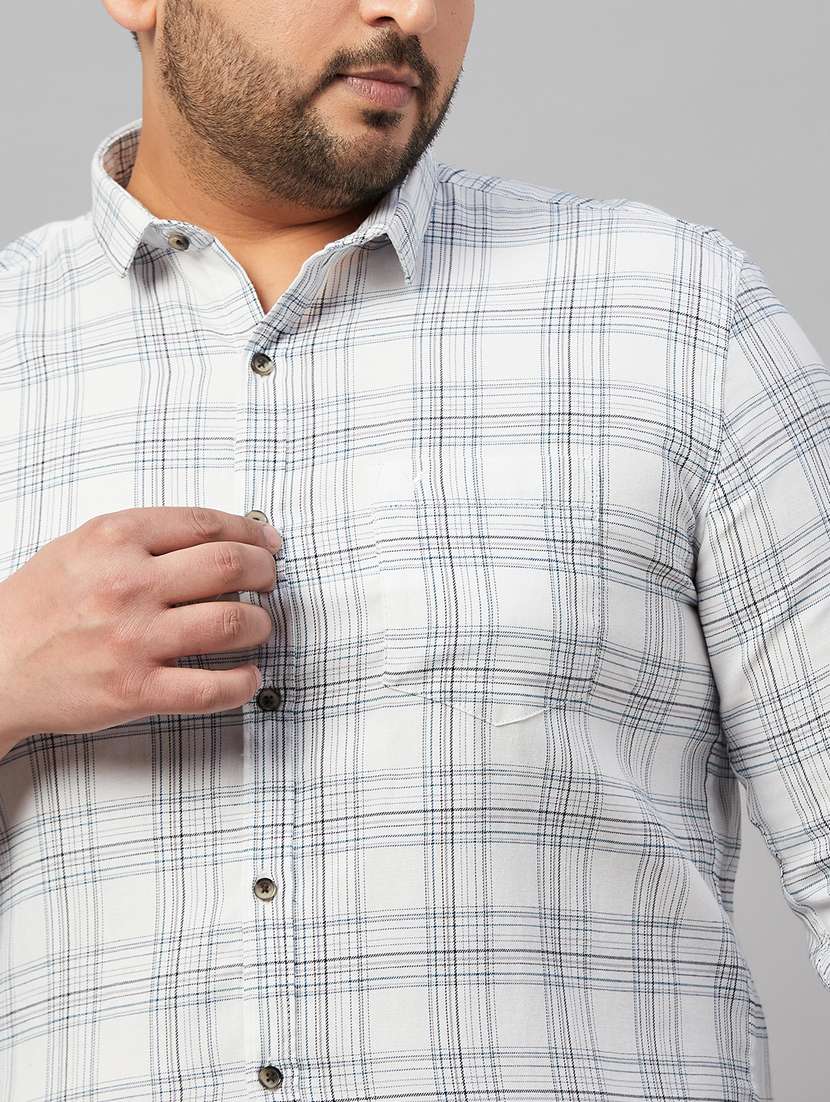 mens checks casual shirt - 19482996 -  Standard Image - 6