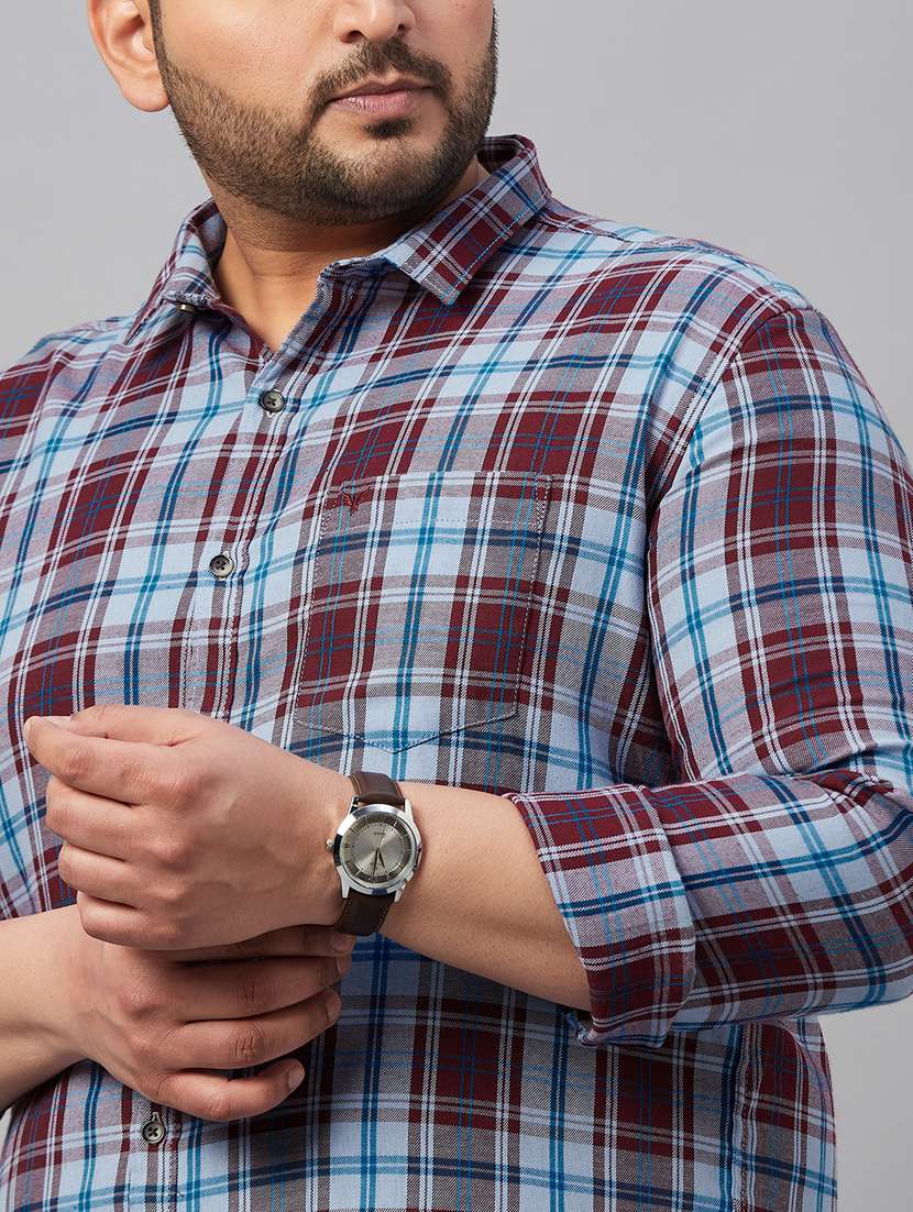 mens checks casual shirt - 19483006 -  Standard Image - 6