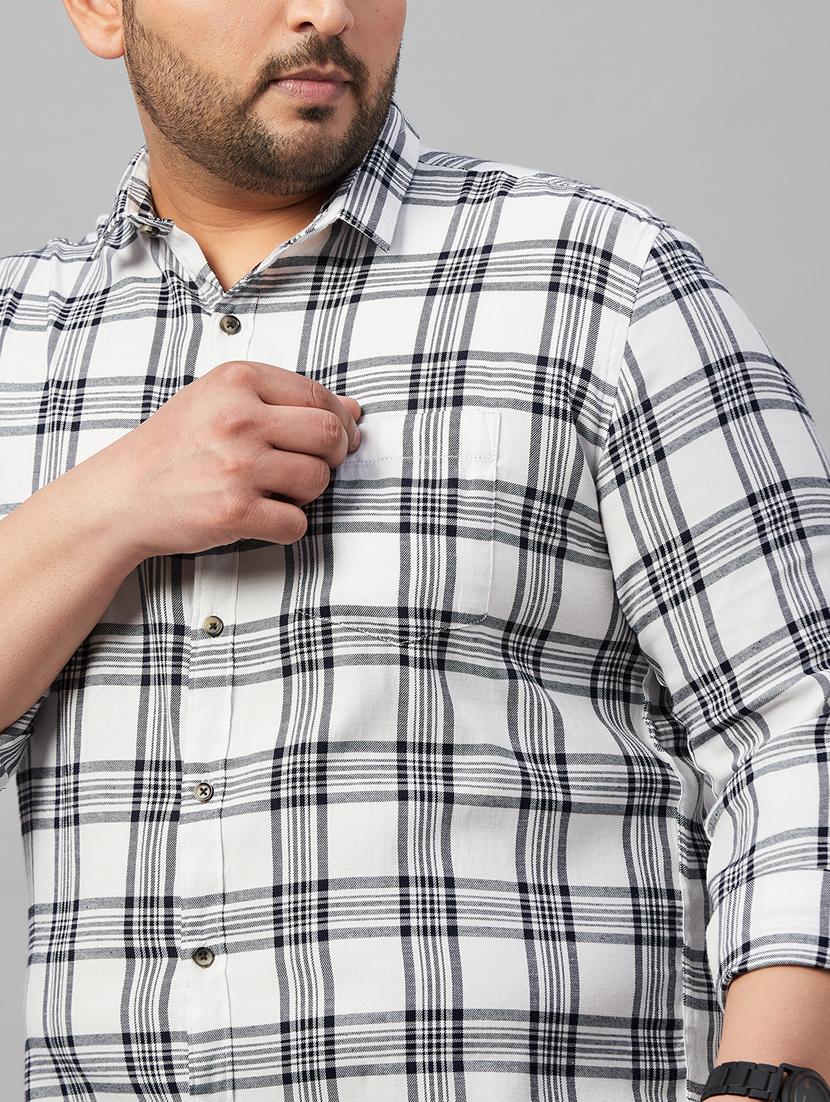 mens checks casual shirt - 19483018 - Standard Image - 6