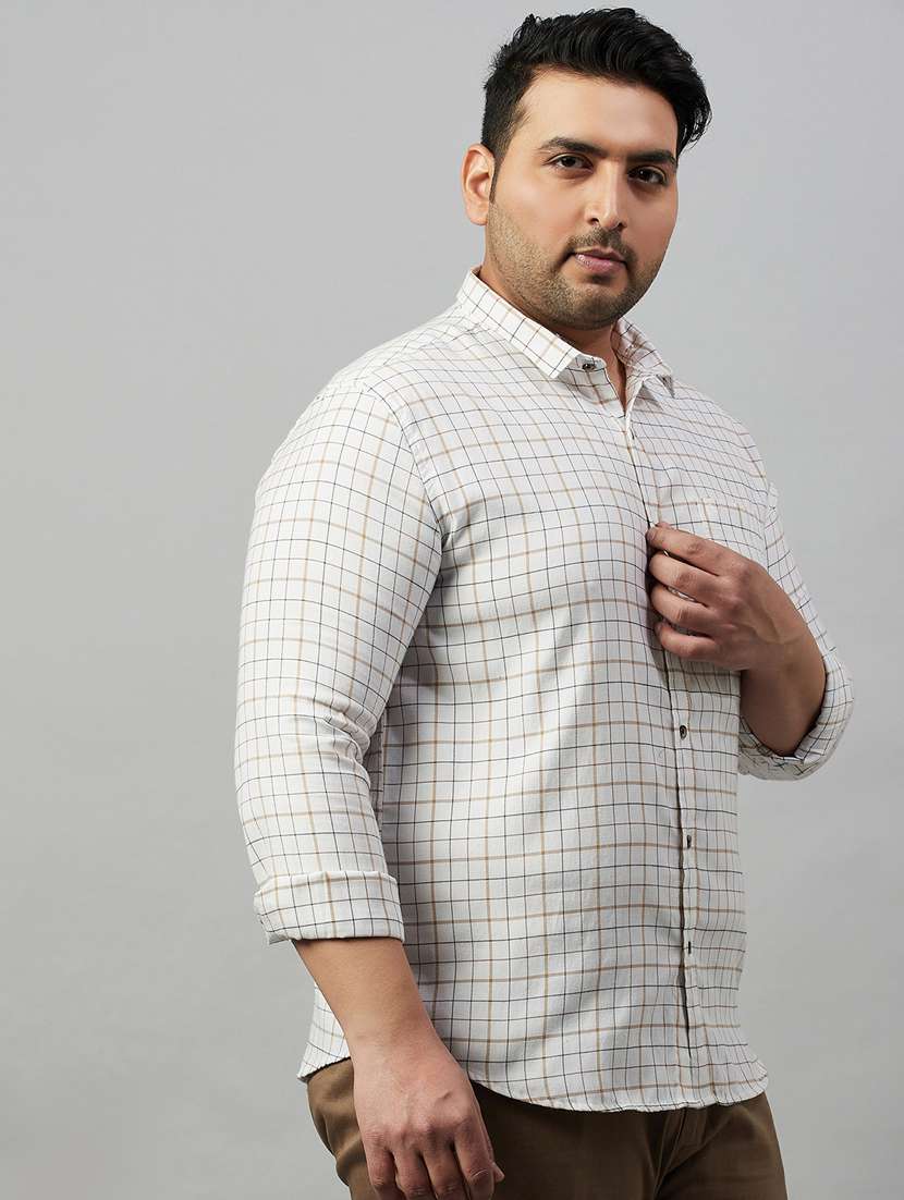 mens checks casual shirt - 19483022 -  Standard Image - 1